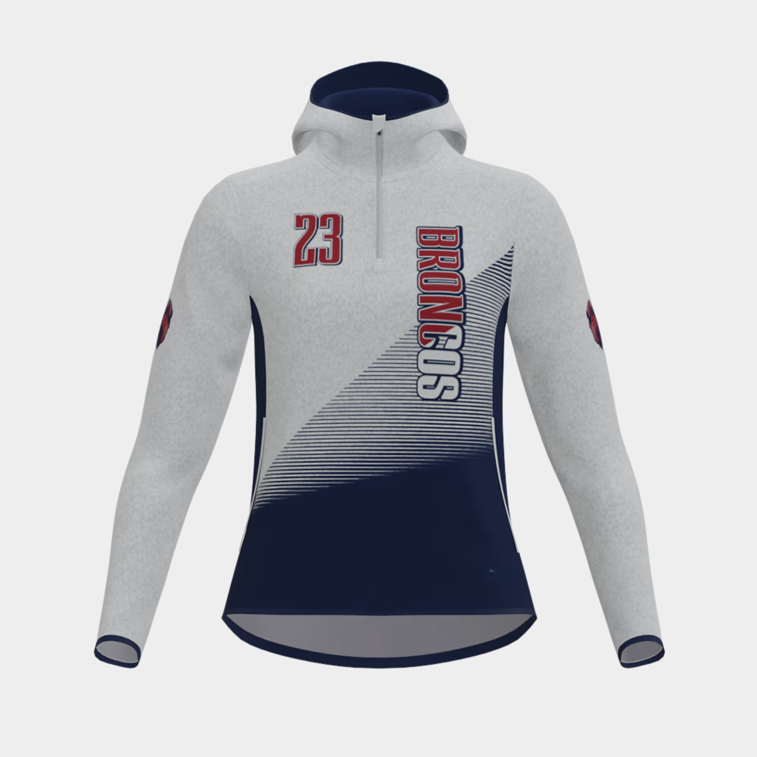 Custom Hoodie H-102 Front View – Custom Hoodie Manufacturer