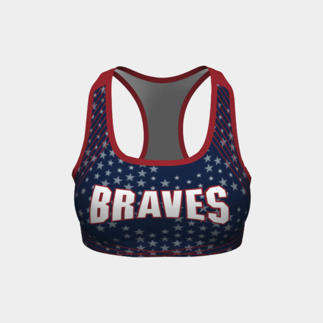 women sports bra SB-101 front view breathable stretch fit