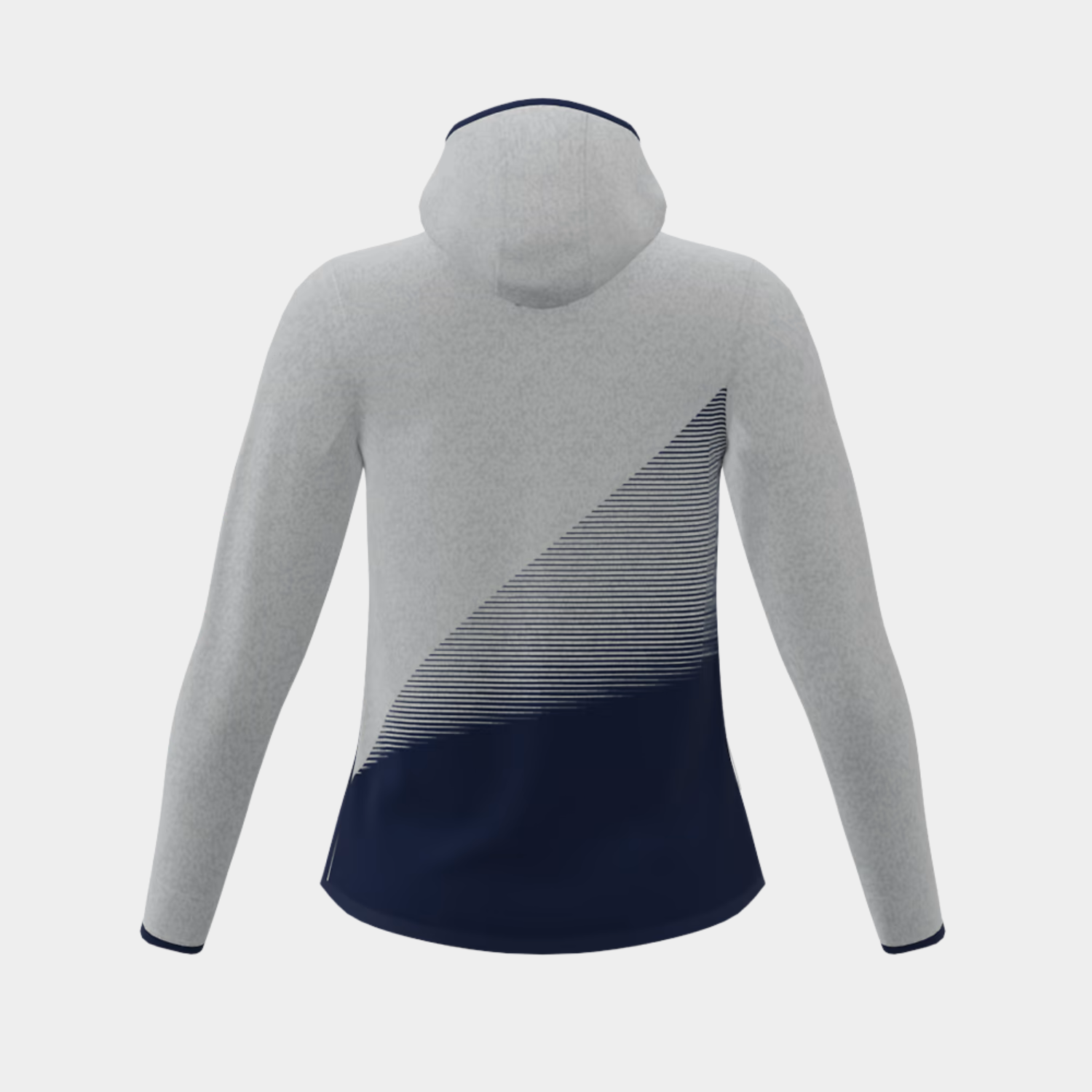 Custom Hoodie H-102 Back View – Wholesale Hoodie Manufacturer