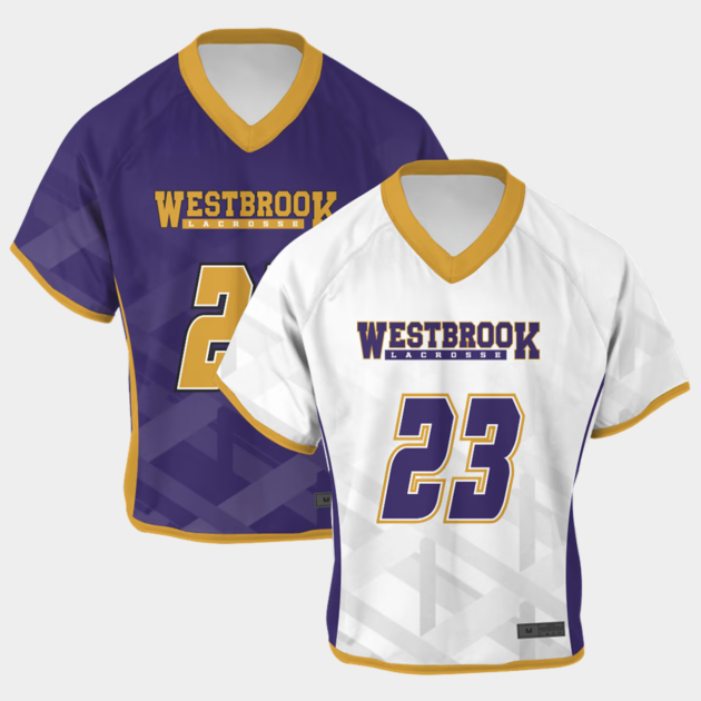 Premium quality lacrosse uniform with durable stitching and breathable material for long-lasting use