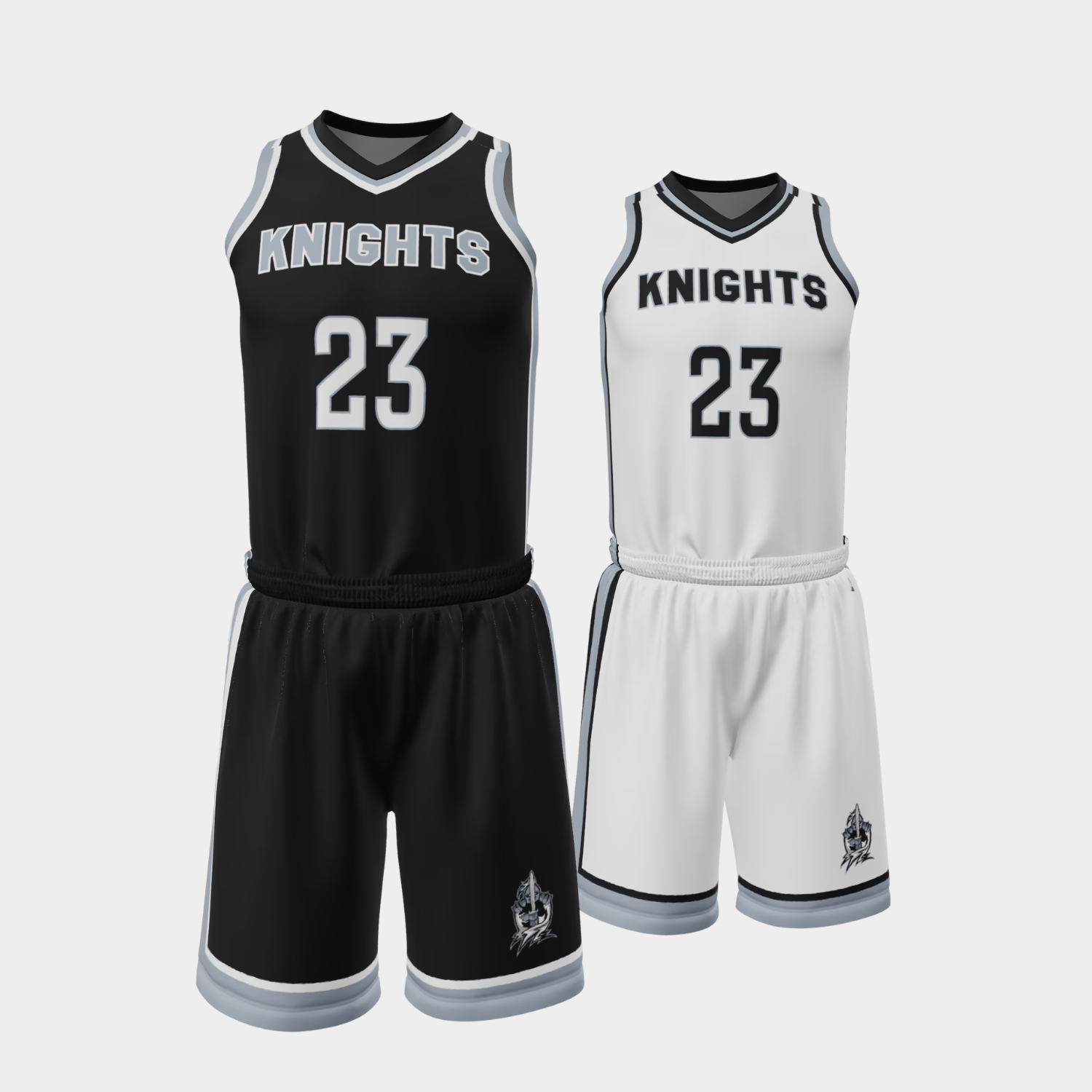 Premium basketball uniforms with breathable fabric and durable construction for custom basketball uniform orders in the USA