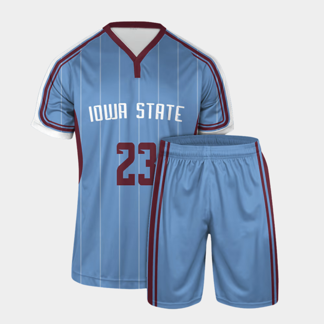 Premium custom soccer uniform manufactured with high-quality performance fabric, durable construction, and professional customization for soccer teams across the USA.