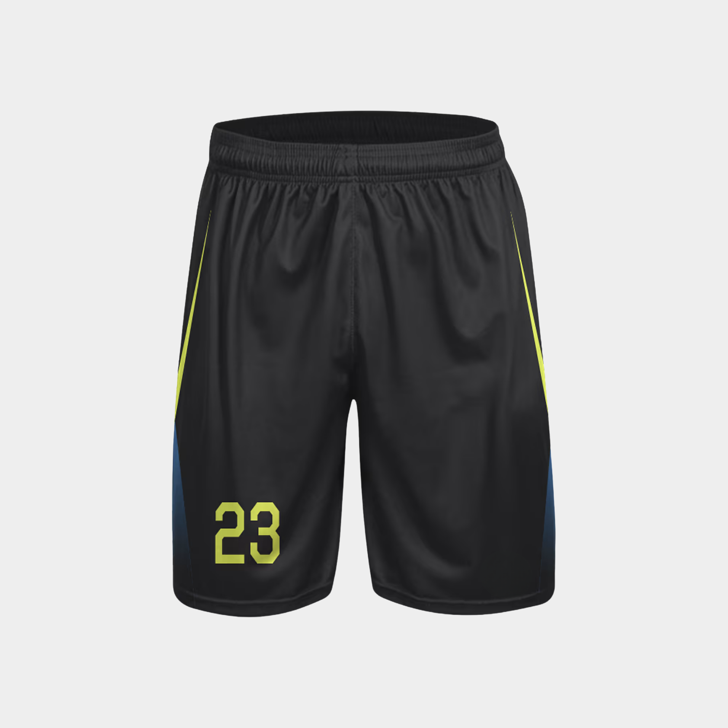 Premium quality gym shorts made with breathable moisture-wicking fabric for comfortable athletic training and fitness activities.