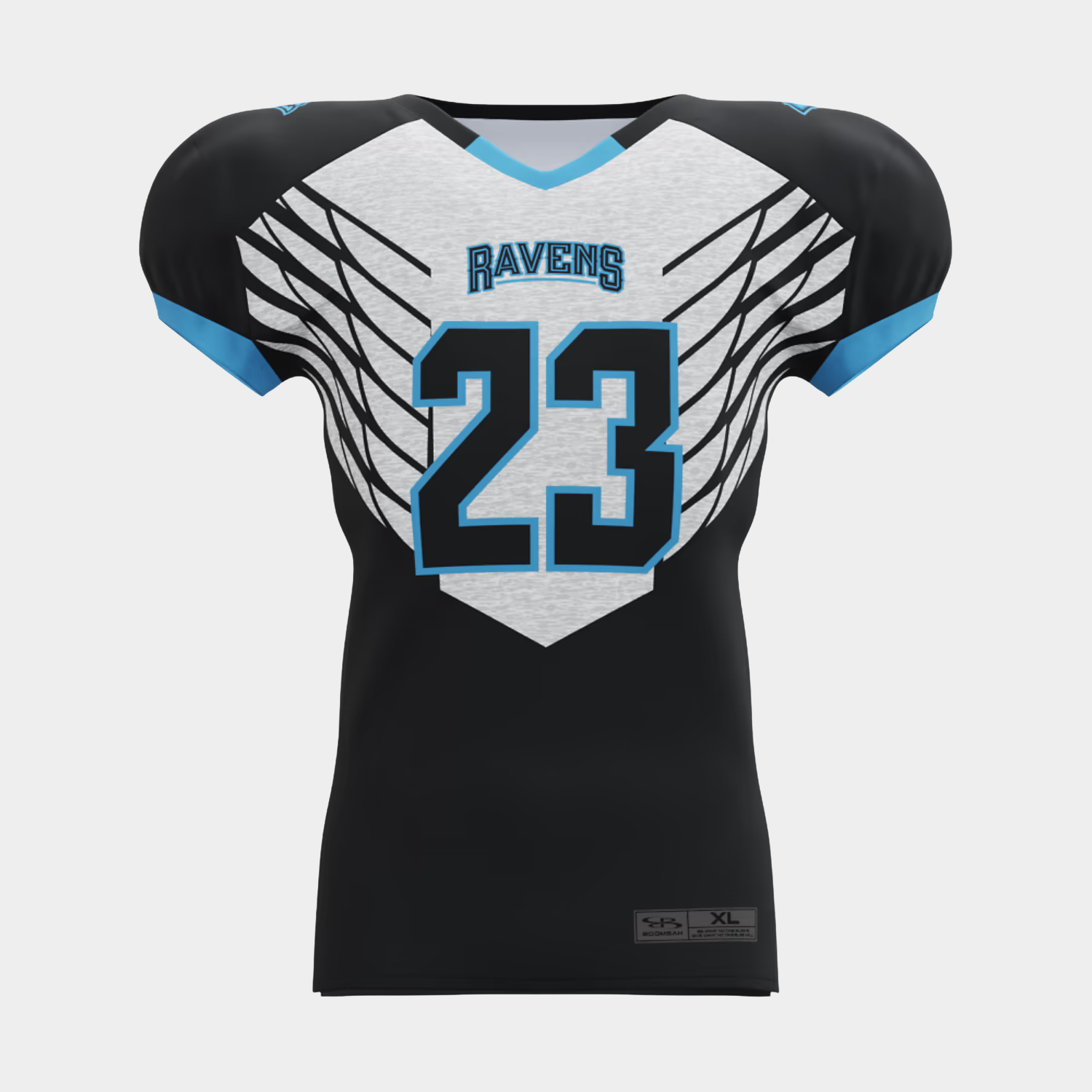 Premium custom football jerseys made with high-performance fabric for comfort, durability, and professional sports wear.