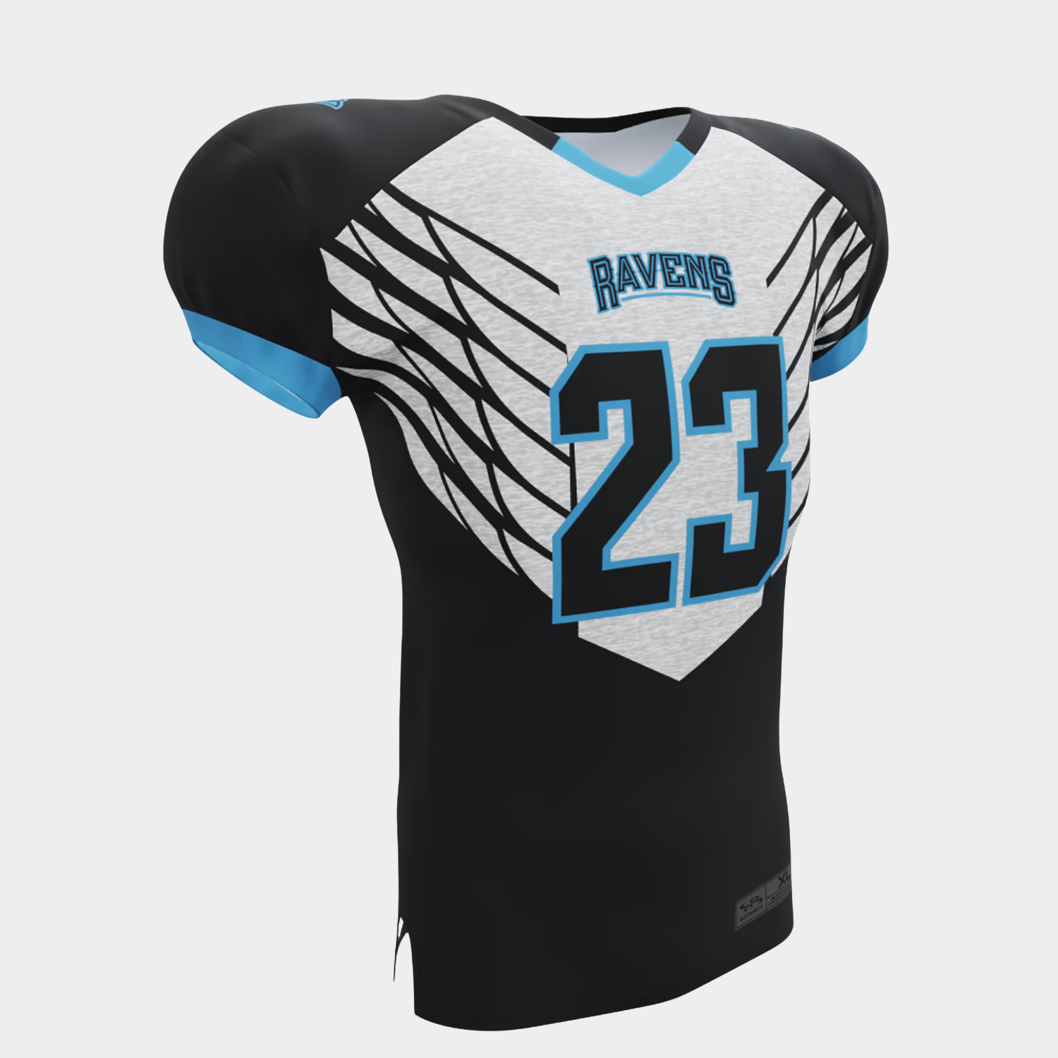 Premium custom football jerseys made with high-performance fabric for comfort, durability, and professional sports wear.