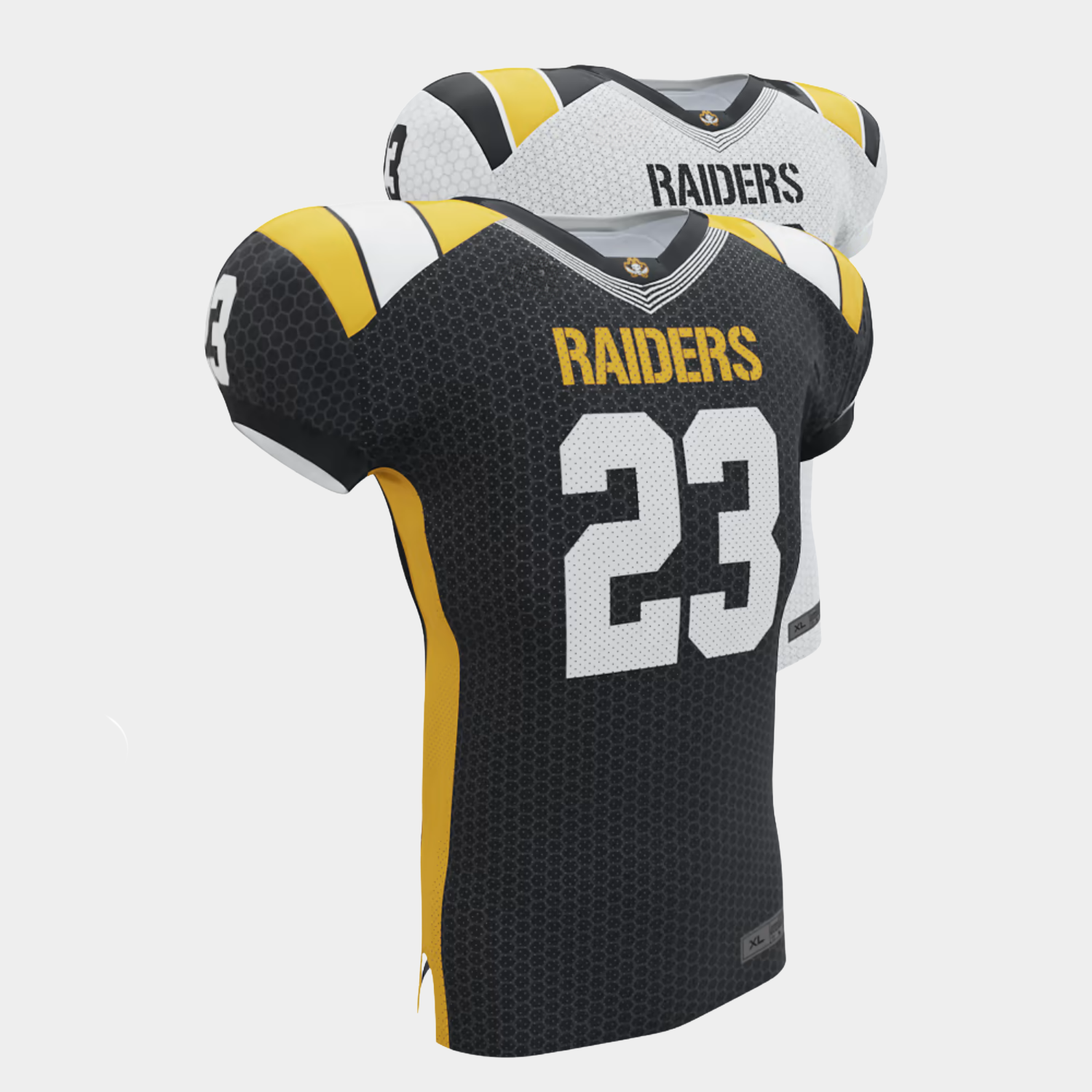 Premium custom football jersey manufactured with moisture-wicking performance fabric for sports apparel custom, men's sports wear, and professional football teams in the USA.
