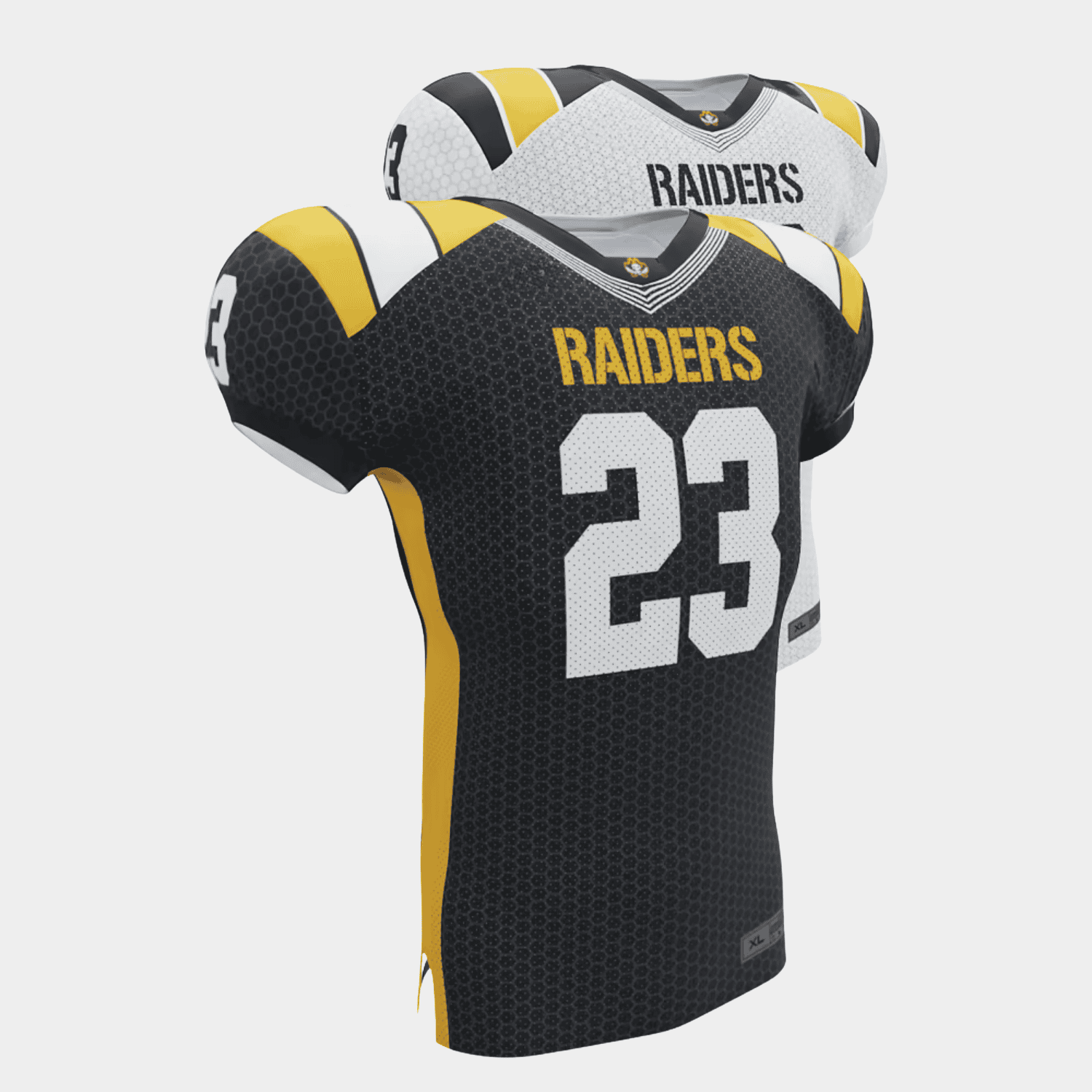 Premium custom football jersey manufactured with moisture-wicking performance fabric for sports apparel custom, men's sports wear, and professional football teams in the USA.