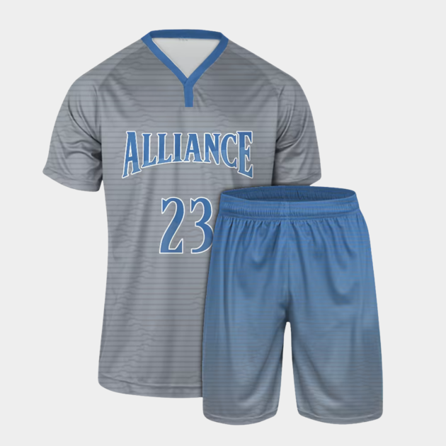 Premium custom soccer uniforms with high-quality jersey and shorts set designed for comfort, durability, and athletic performance.