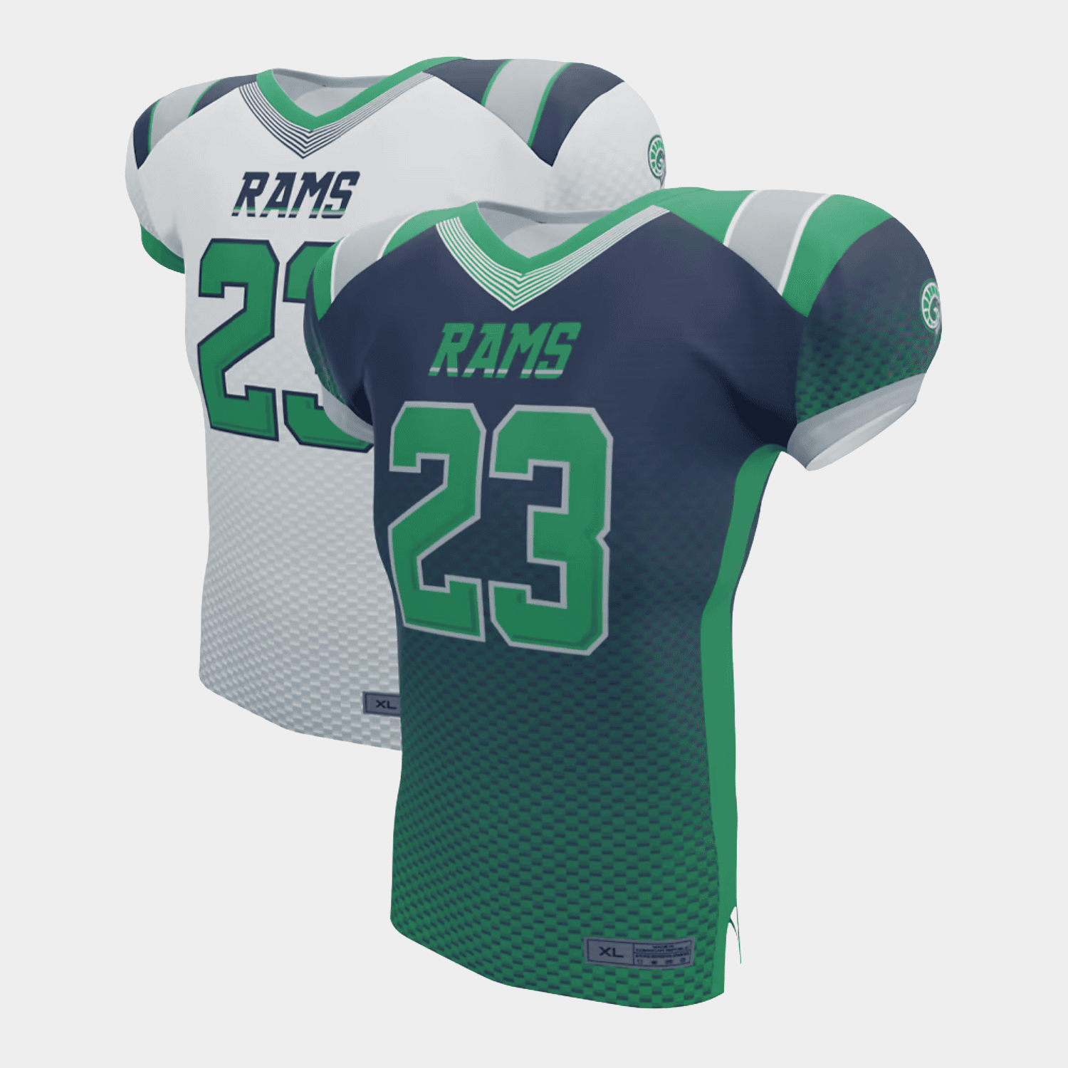 Premium custom football jersey crafted with durable performance fabric, reinforced stitching, breathable construction, and professional finishing by a trusted sportswear manufacturer. Ideal for teams, clubs, schools, leagues, and organizations seeking high-quality custom jerseys football and mens sports wear in the USA.